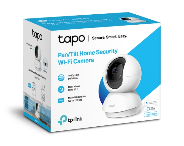 Tp-Link Tapo C200 Pan/Tilt Smart Security Camera