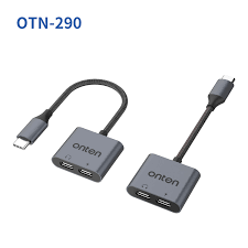 Onten Otn-290 2 in 1 Type C to Audio Adapter