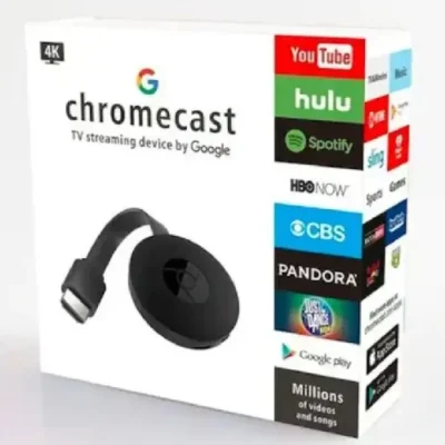 Google Chromecast TV Streaming Device 4k ord