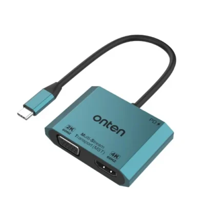 Onten Otn-M205 3 in-1 USB-C to HDMI & VGA adapter