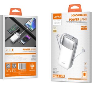 Ldnio PQ30 30000mah Usb-C Charging Power Bank