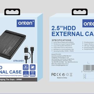 Onten Otn-UHD1 2.5 inch External Hard Drive Box HDD