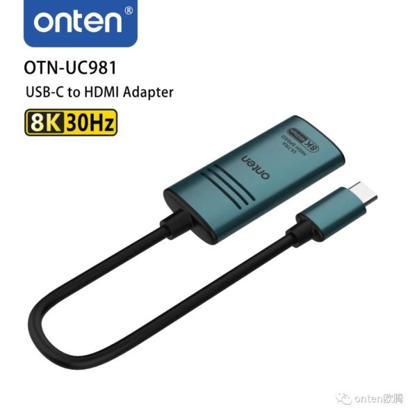Onten Otn-Uc981 Usc-C to 8K Hdmi Adapter