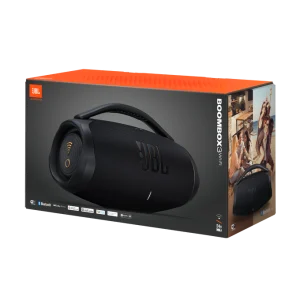 JBL Boombox 3 Wifi & Bluetooth Portable Speaker- Black