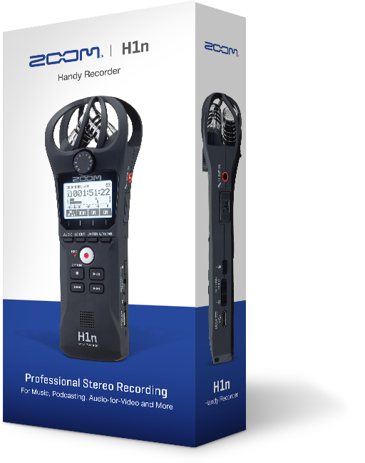 Zoom H1n Handy Recorder Blue Edition - – Diginerds