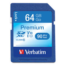 Verbatim Premium SDXC 64gb Class 10 90mb/s