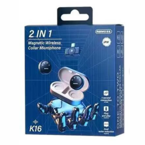 Remax K16 2-IN-1 iPhone Wireless Microphone
