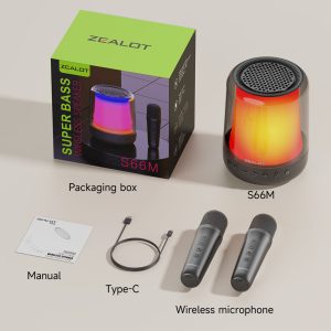 Zealot S66M + 1Mic Bluetooth Speaker