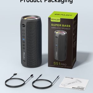 175551831259034-1 Zealot S51 Pro Bluetooth Speaker