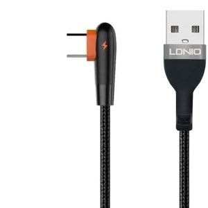 31jBqUwUnKL._AC_UF8941000_QL80_ Ldnio Ls561 1m Type C Elbow Data Cable