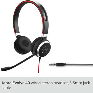 Jabra Hsc017 Wired Headphone Evolve 40