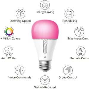 TP-Link L510E Tapo  Dimmable Smart Light Bulb - Pink