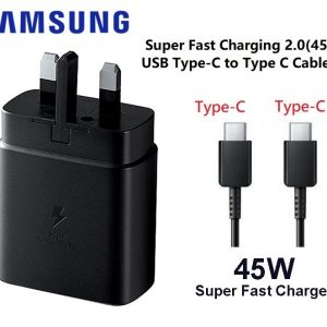 6b4dfe5357b9c4c0da4f29694fe84179-1 Samsung 45W Pd Type-C Adapter +?Cable