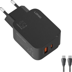 https://nonsmanonline.com/product/ldnio-q2-33w-usb-c-to-usb-c-fast-charger/ Ldnio Q2 33W Usb-C to Usb-C Fast Charger