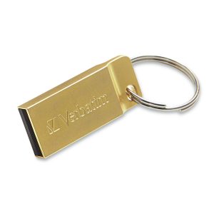 99106-no-packaging-keyring-only (1) Verbatim Metal Executive 64gb Flash Drive