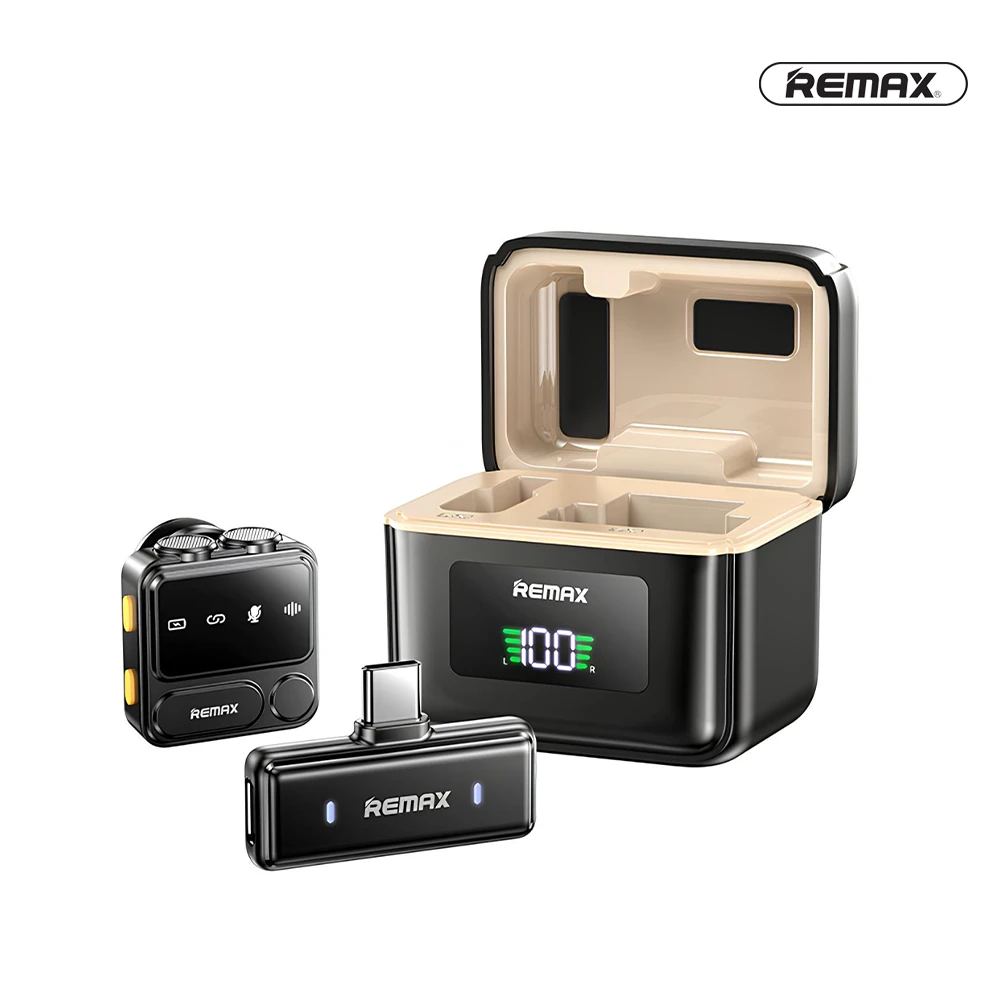 Remax K17 2-IN-1 Wireless Microphone