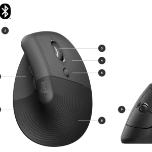 Logitech Lift Vertical Ergonomic Mouse