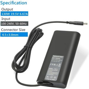 Dell 130W AC 19.5V6.67A Laptop Charger