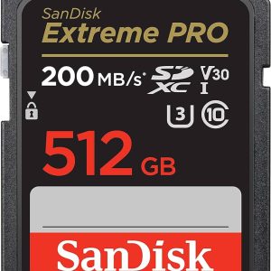 Sandisk Sd Extreme Pro Sdhc 512gb 200mb/s