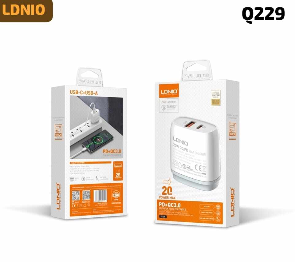 Ldnio Q229 20w Usb-C to iPhone Charger