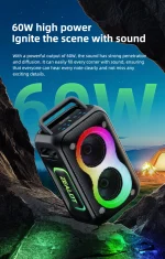 Zealot PT02 60W Outdoor Bluetooth Speaker - Image 2