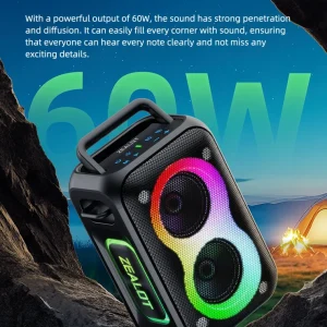 Zealot PT02 60W Outdoor Bluetooth Speaker