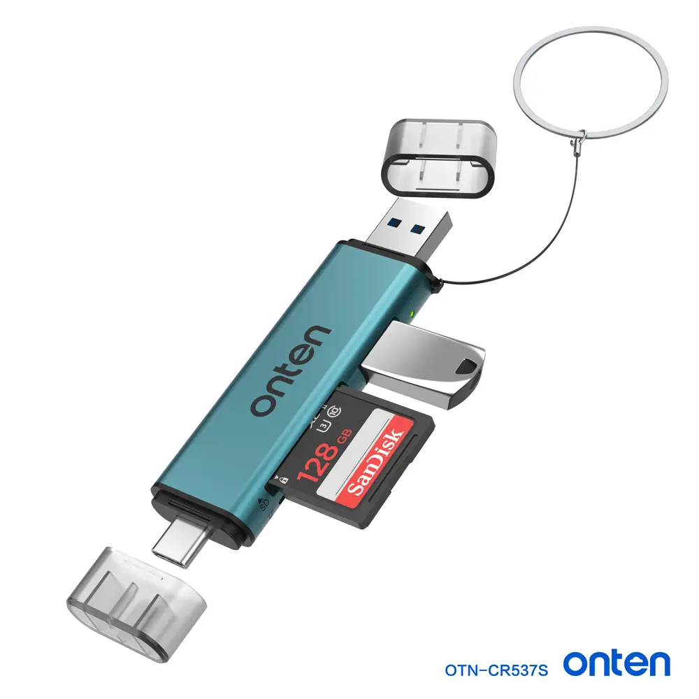 Onten Otn-CR537S Usb-C & A Card Reader
