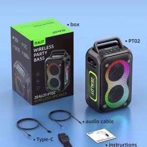 Zealot PT02 60W Outdoor Bluetooth Speaker
