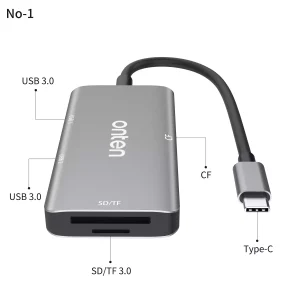 Onten Otn-91182 Usb-C Card Reader