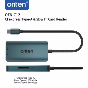 S6aad5ff786c6475fb7ff1609ab3ad0b1t Onten Otn-C12 CFexpress Type-A & SD Card Reader