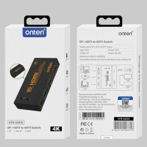 Onten Otn-CS331 DP/Hdtv to Hdtv Switch 4k
