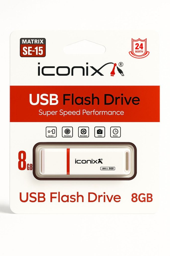 Iconix Se-15 Usb 3.0 Flash Drive 8gb