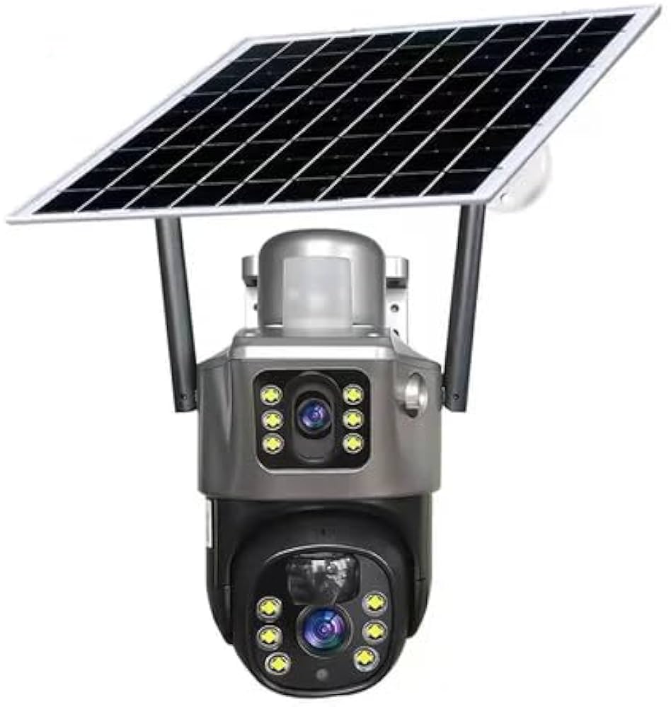 MegaVision Crossfire HD Dual Lens Solar Camera SD320-4G-5MP