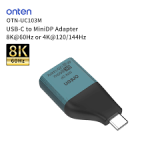 Onten Otn-UC103M Usb-C to Mini DP Adapter