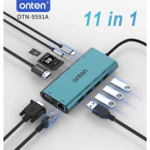 Onten Otn-9591A 11-in-1 Dock Station