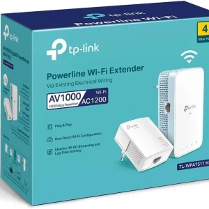 TP-Link TL-WPA7517 KIT AV1000 Gigabit Powerline ac Wi-Fi Kit