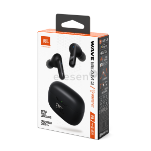 400132-602939 Jbl Wave Beam 2 Earbuds - Black