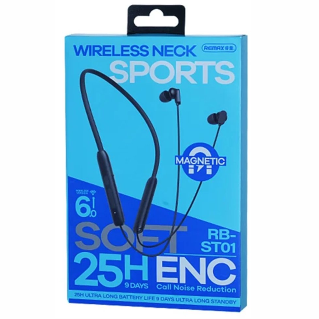 Remax RB-ST01 Wireless Neck Sport Earphones