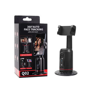 Q02 360* Auto Face Tracking Phone Holder/Selfie Stick