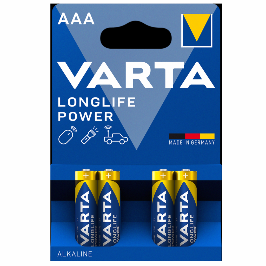 VARTA Longlife Power 4-in-1 Battery AAA