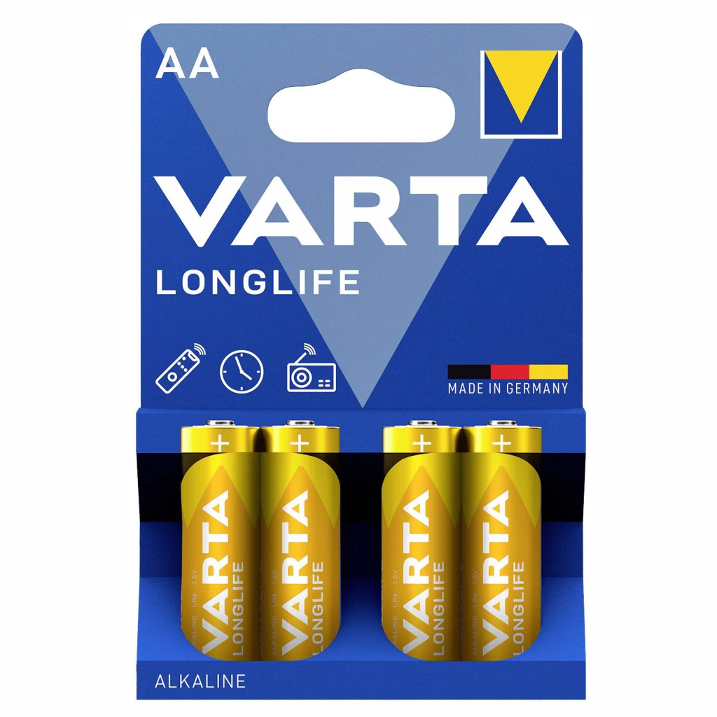 Varta LongLife Battery 4-in-1 AA (Gold)