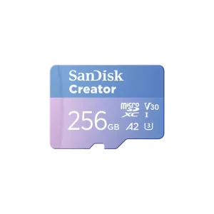 Sandisk Creator Micro SDXC 256gb 190MB/s