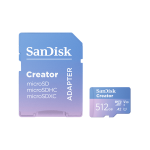 Sandisk Creator Micro SDXC 512gb 190MB/s