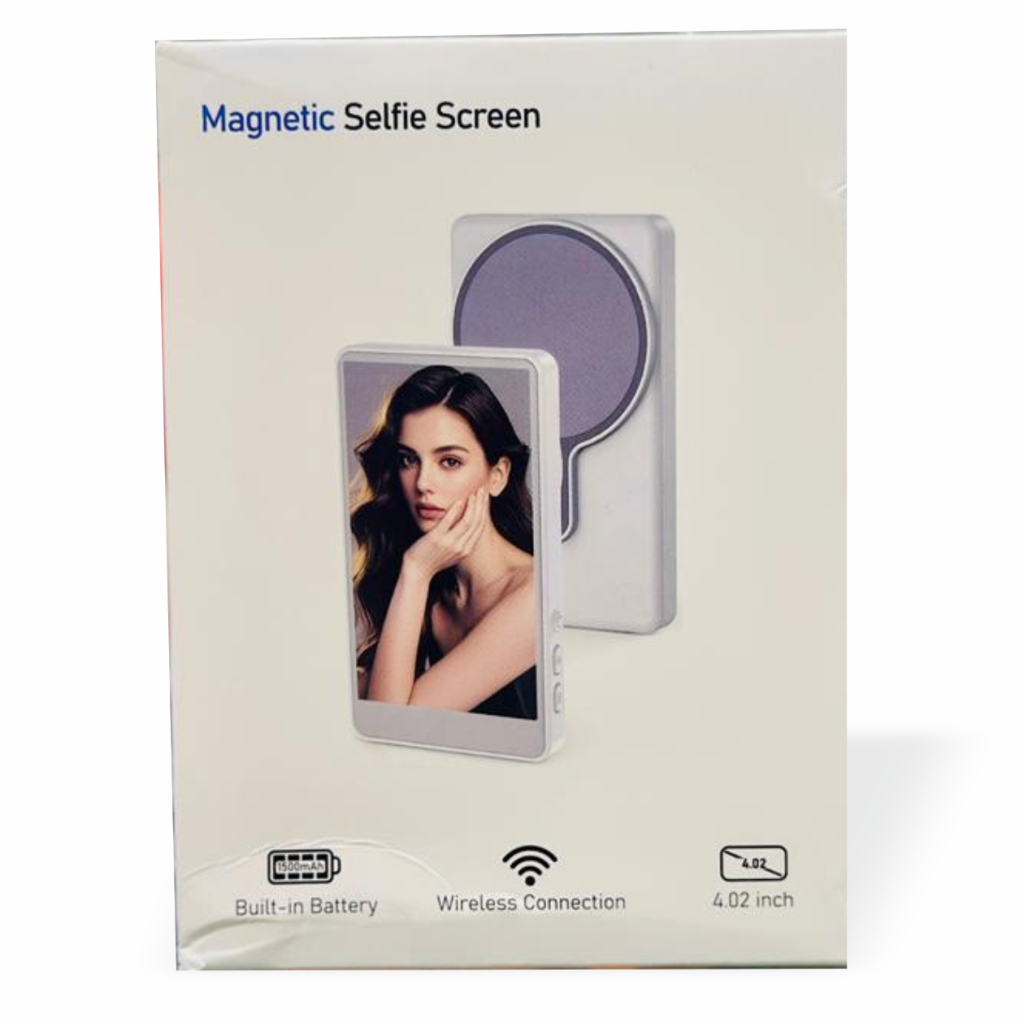 T1 Magnetic Selfie Monitor Screen White