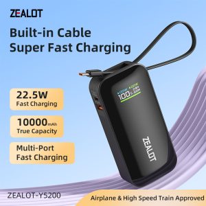 183540626122139 Zealot Y5200 10000mAh Power Bank
