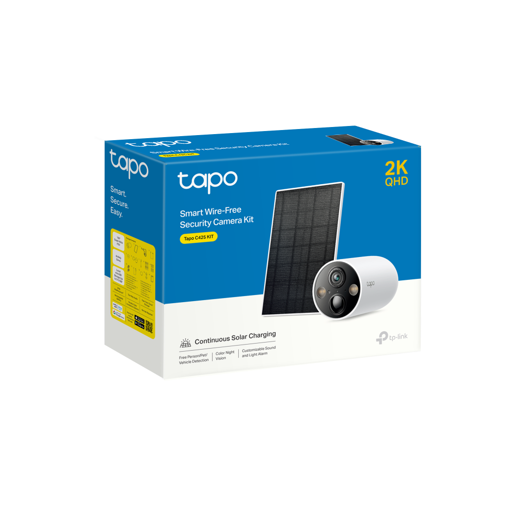 TP-LINK TAPO C425 KIT Solar-Powered Security Camera Kit