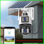 Crossfire P6A (V380) Dual Lens Solar Camera