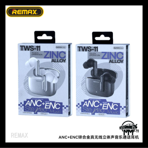 REMAX TWS-11 Zinc Alloy True Wireless Earbuds