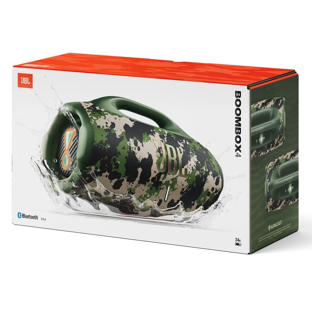 JBL Boombox 4 Portable Speaker - Camouflage