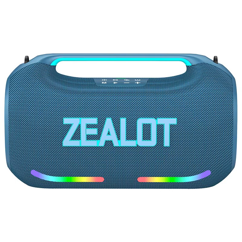 H1d29369798484b3fb54b3a4822356622K Zealot Ze41 250W Bluetooth Speaker Blue